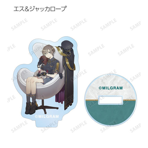 『MILGRAM -ミルグラム-』描き下ろし バースデーver.&休息中ver. トレーディングミニアクリルスタンド(単位/BOX)【202510再販】